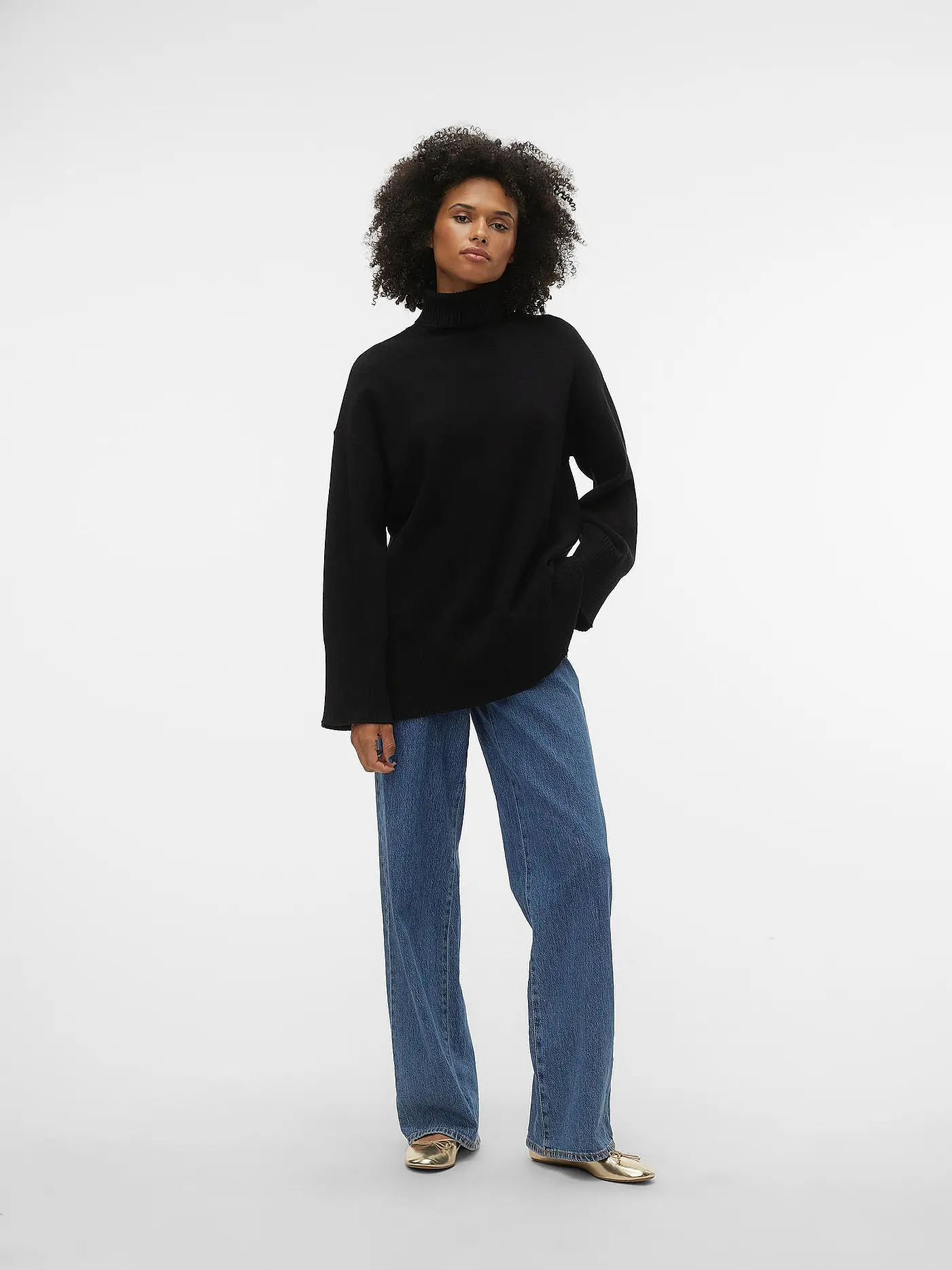 VERO MODA | Strickpullover | schwarz
